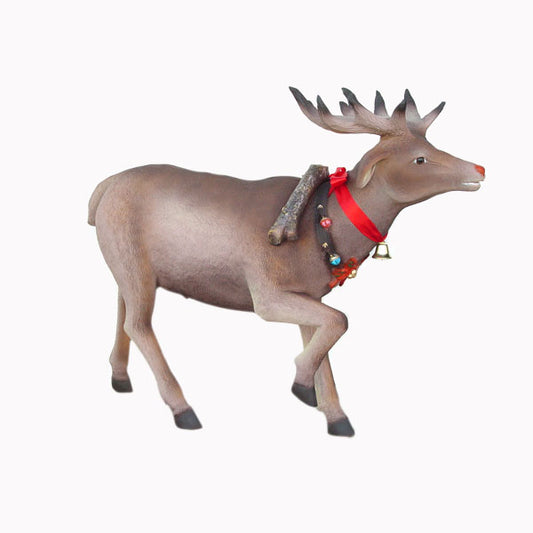 Reindeer Life Size Statue