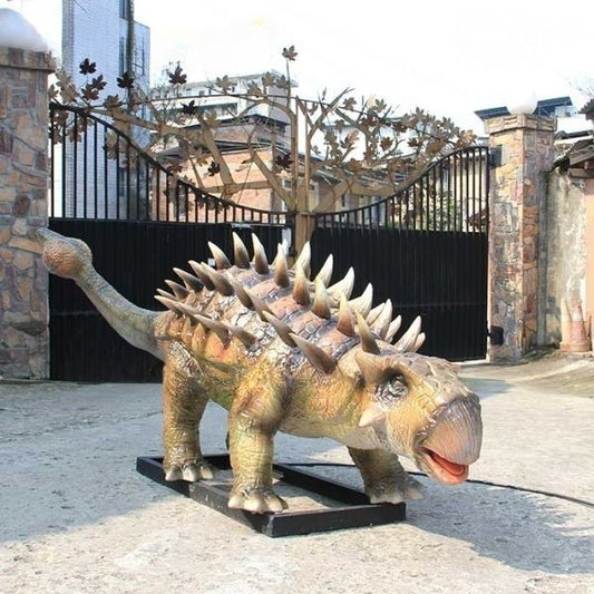 Theme Park Dinosaurs Equipment Robotic Dinosaur Ankylosaurus