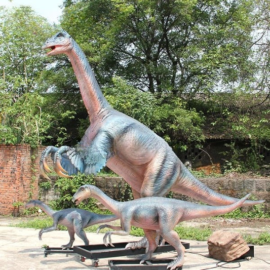 Dinosaur Park Dinosaur Family Animatronic Therizinosaurus