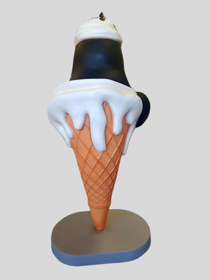 Penguin Ice Cream Life Size Statue