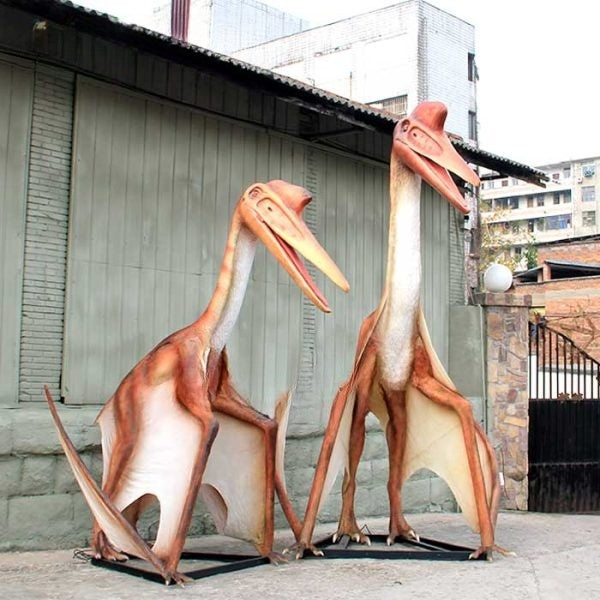 Flying Pterodactyl Realistic Animatronic Quetzalcoatlus Family