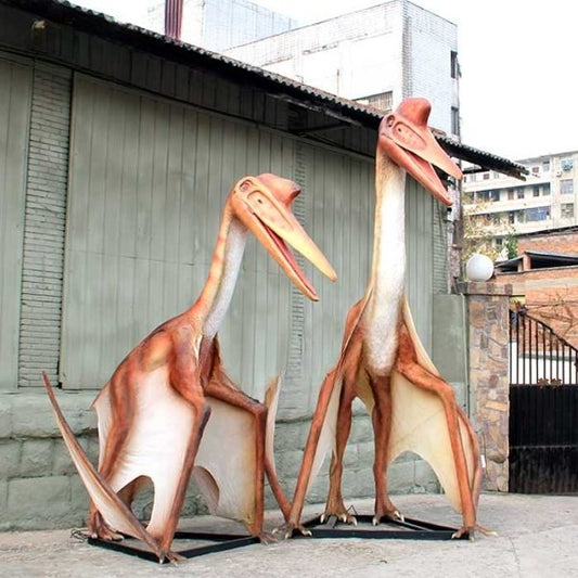 Flying Pterodactyl Realistic Animatronic Quetzalcoatlus Family