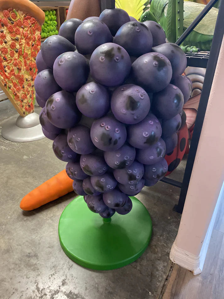 Grapes Over Sized Statue