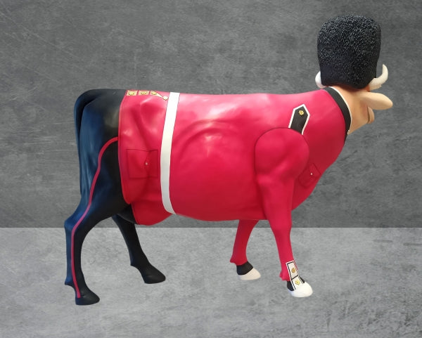 Queen's Cow Life Size Statue