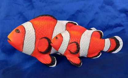 Clown Fish Small Life Size Statue