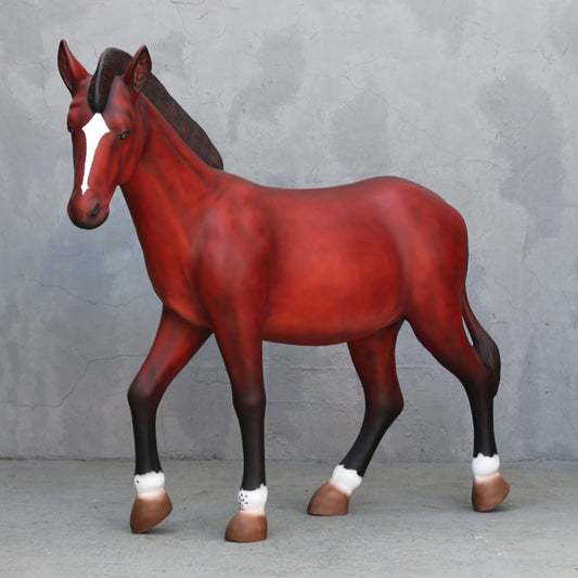 Small Horse Life Size Statue