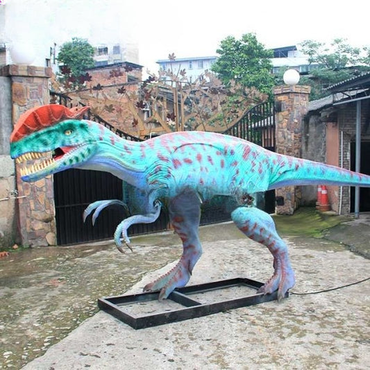 Life Size Animatronic Dinosaur Dilophosaurus