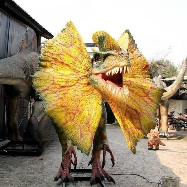 Jurassic Park Dinosaur Spitter Animatronic Dilophosaurus