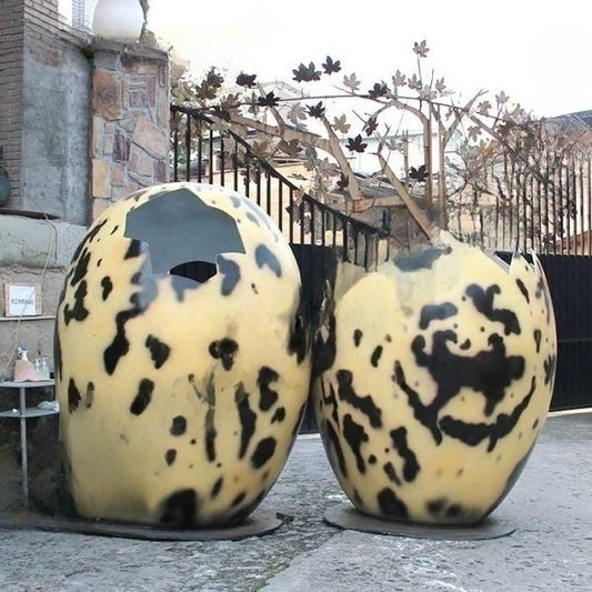 Big Dinosaur Egg Statue