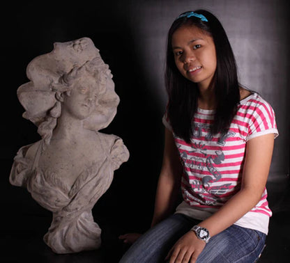 Stone Suzanne Bust Life Size Statue