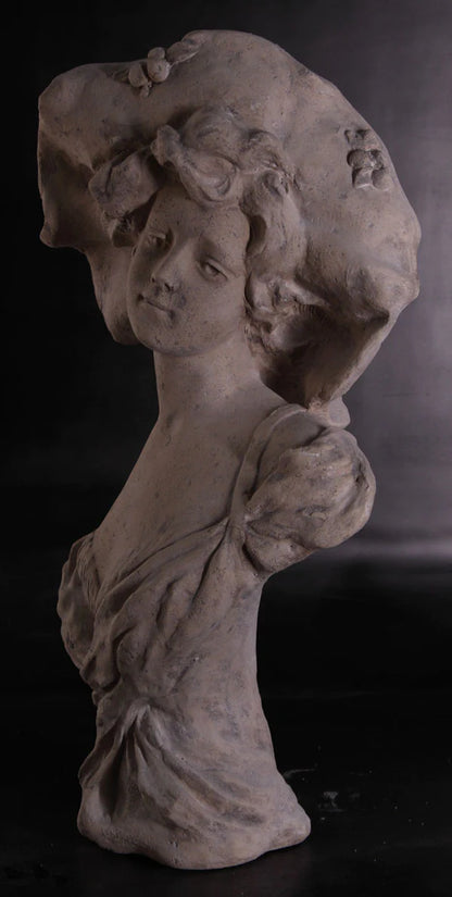 Stone Suzanne Bust Life Size Statue