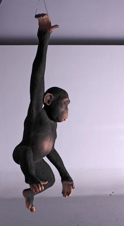 Monkey Hanging Life Size Statue