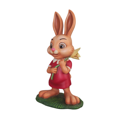 Easter Bunny Rabbit Bella Over Sized Statue