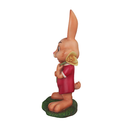 Easter Bunny Rabbit Bella Over Sized Statue