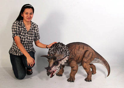 Triceratops Dinosaur Life Size Statue