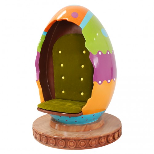 Easter Egg Chair Over Sized Statue