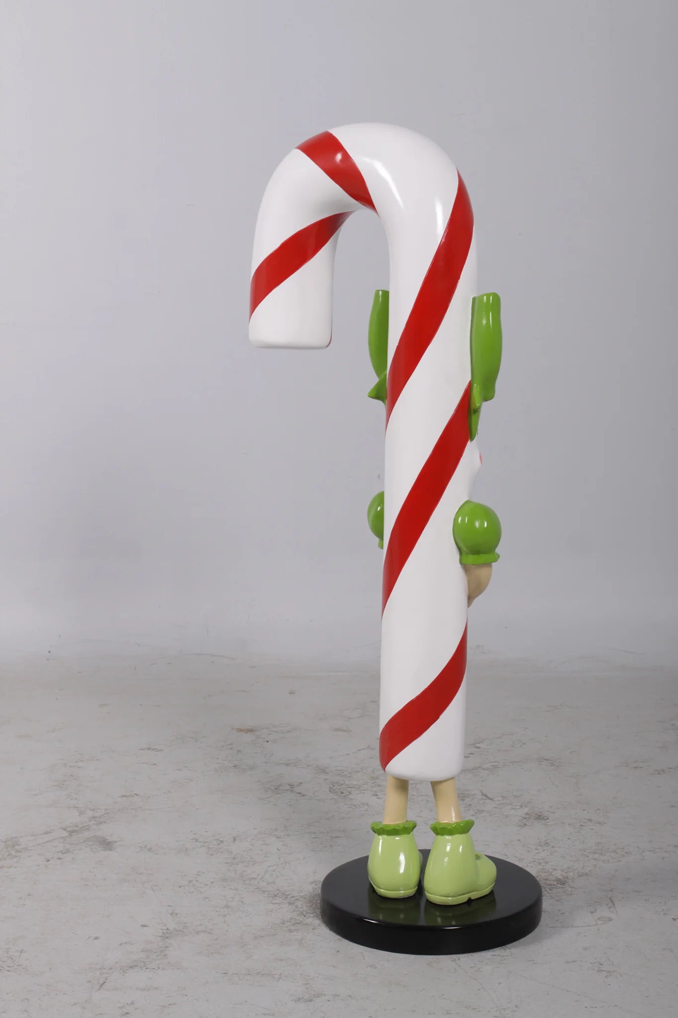 Candy Cane Girl Over Sized Statue