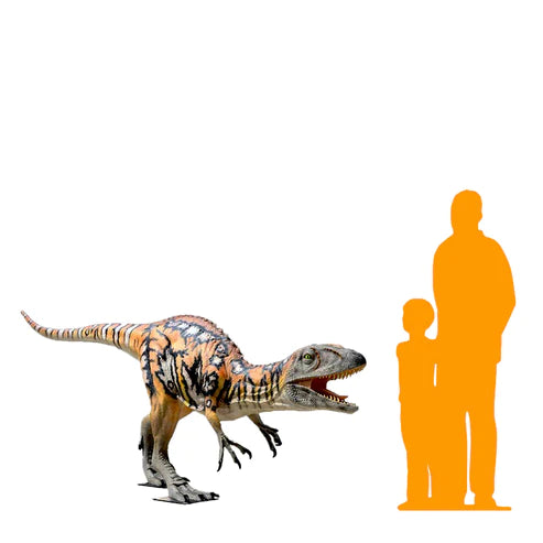 Australovenator Female Dinosaur Life Size Statue