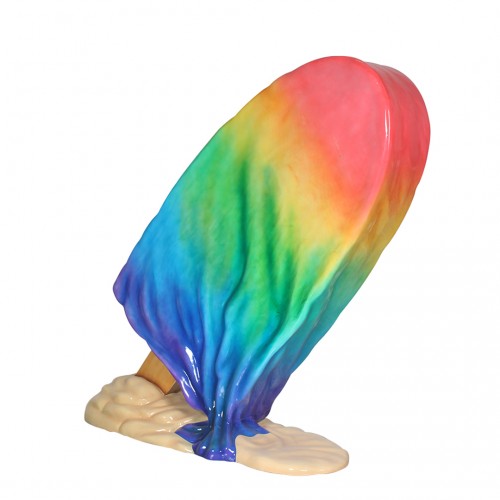 Popsicle Ice Cream Rainbow Over Sized Statue