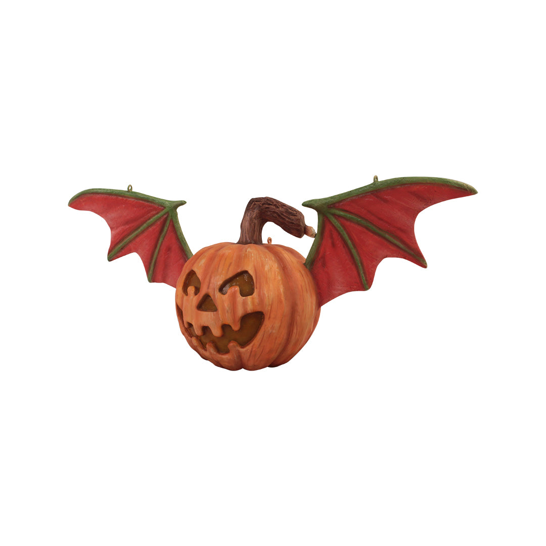 Pumpkin Bat Over Sized Statue