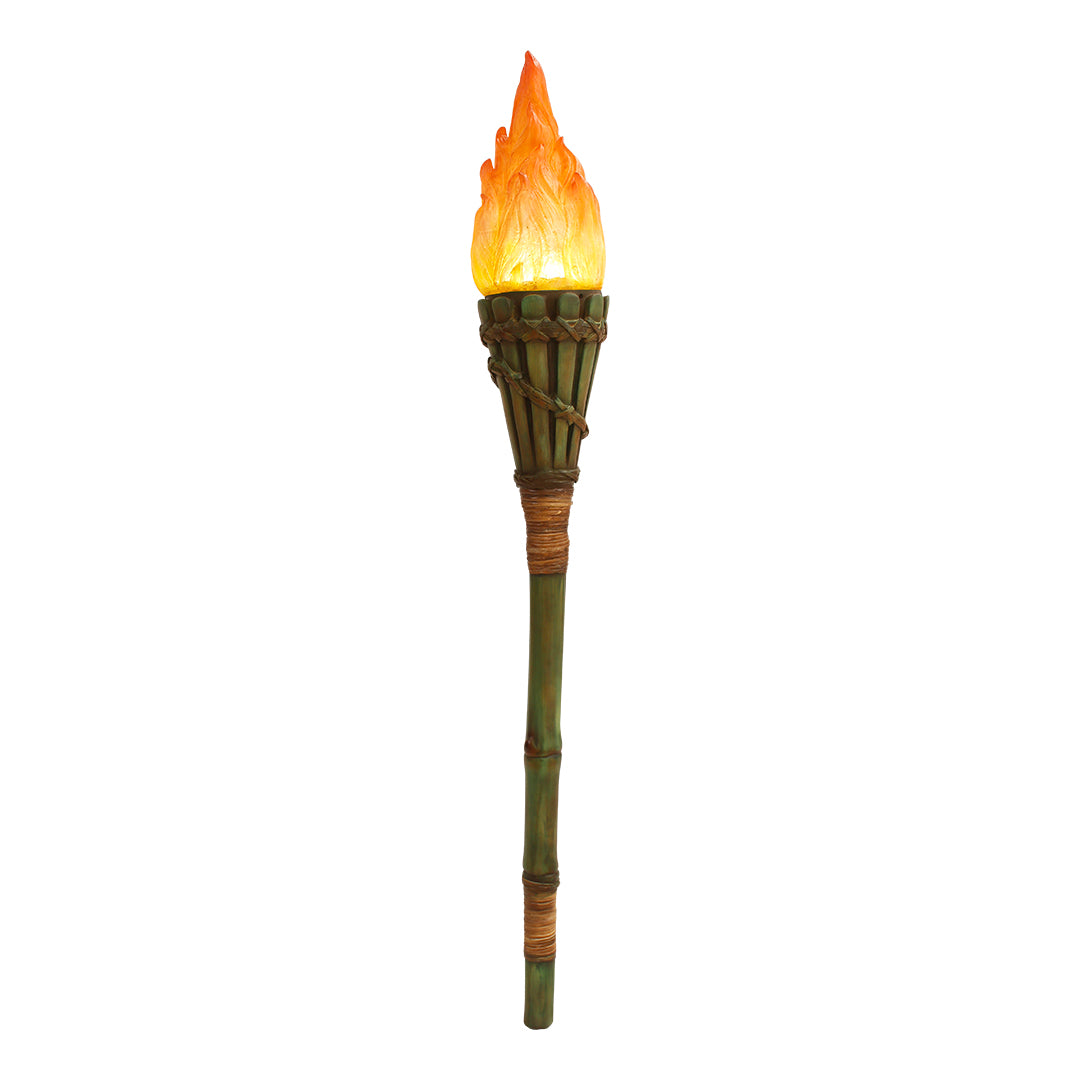 Torch On Stick Over Sized Statue