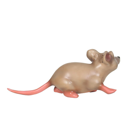 Brown Mouse Life Size Statue