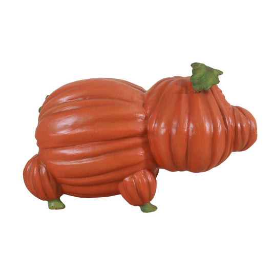 Pumpkin Pig Light Over Sized Statue