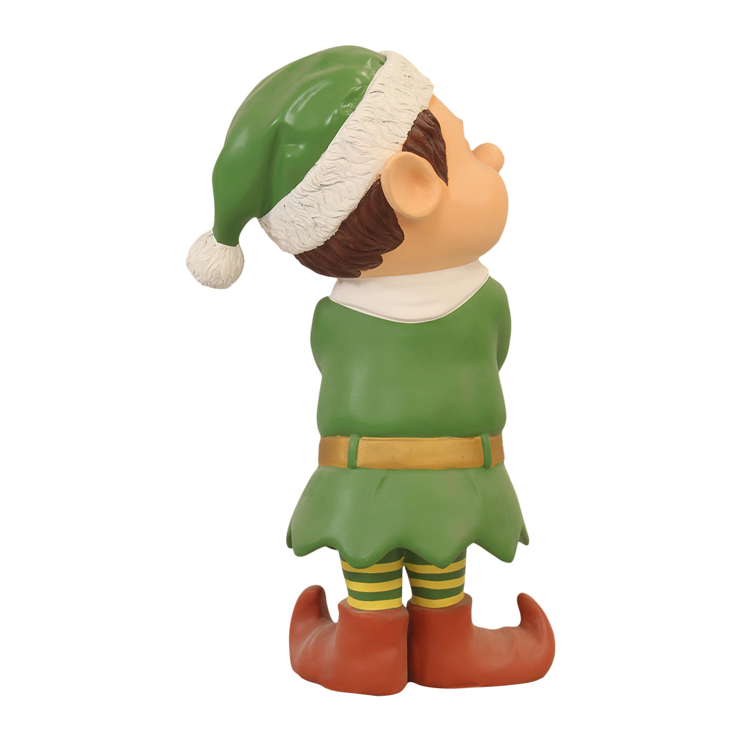 Elf Grumpy Life Size Statue