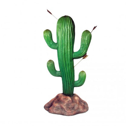 Western Wanted Cactus Life Size Statue