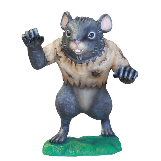 Mouse Werewolf Costume Over Sized Statue