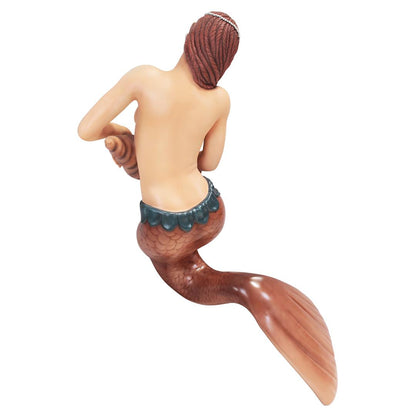 Mermaid Holding Shell Life Size Statue