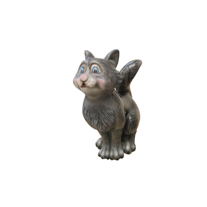 Comic Male Cat Life Size Statue