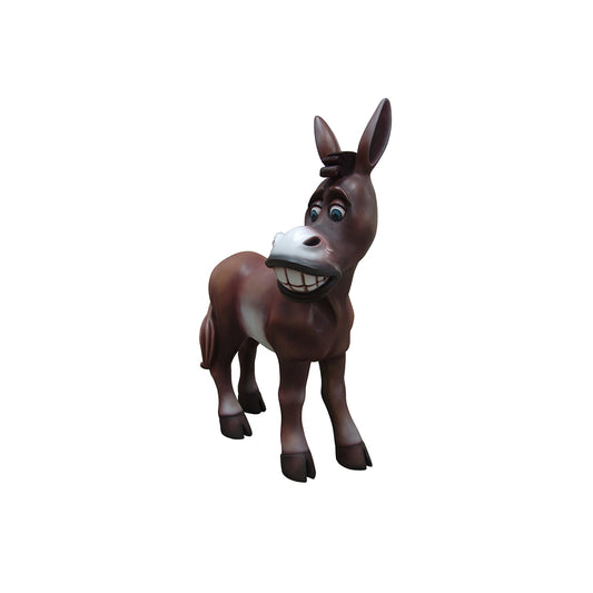 Comic Donkey Life Size Statue