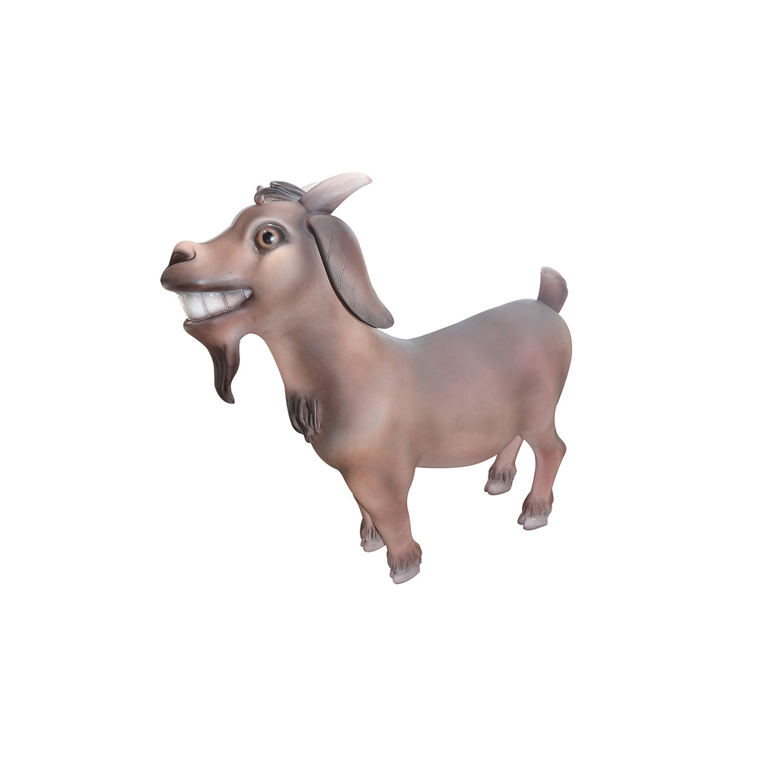 Comic Goat Life Size Statue