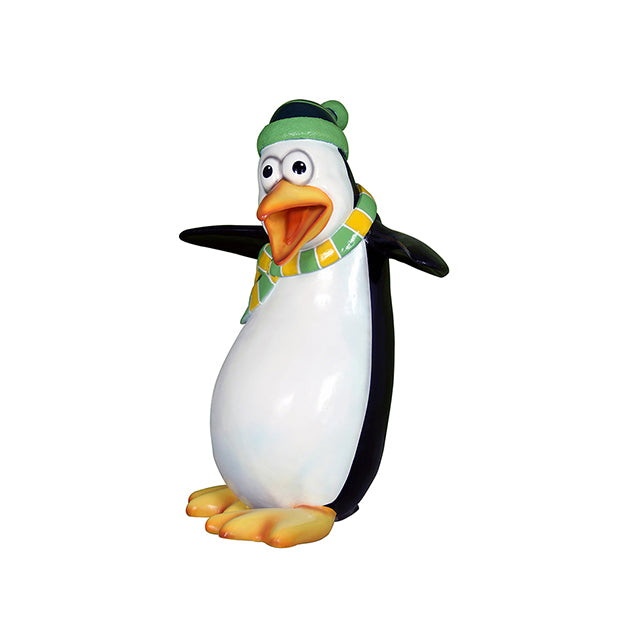 Comic Penguin Skipper Life Size Statue