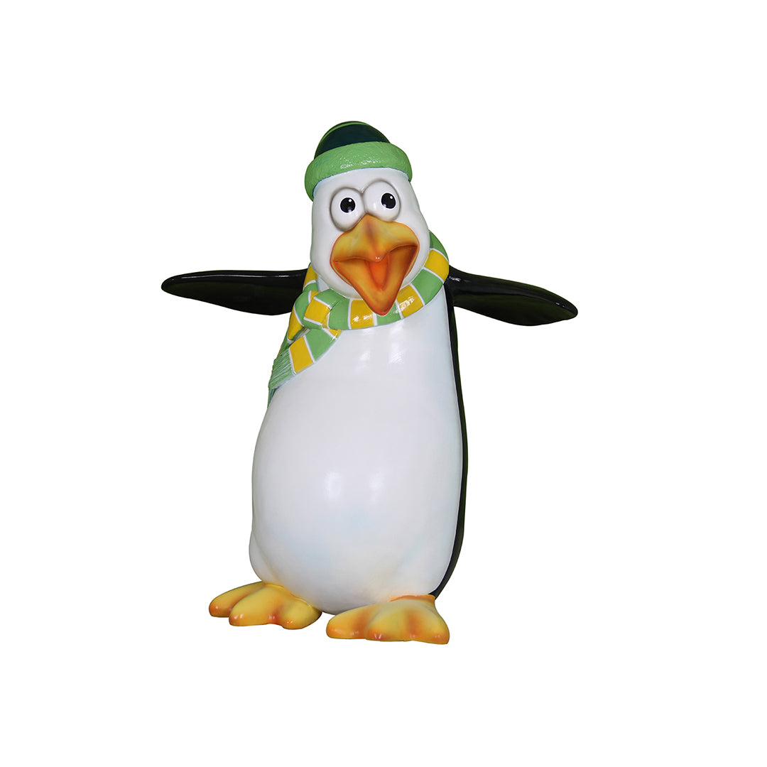 Comic Penguin Skipper Life Size Statue