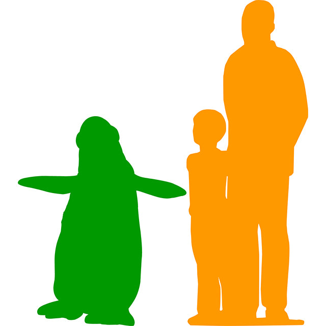 Comic Penguin Skipper Life Size Statue