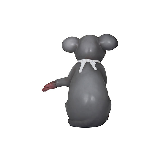Comic Mouse With Knife Over Sized Statue