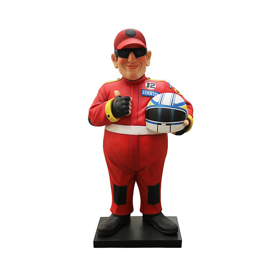 Comic Racer Life Size Statue