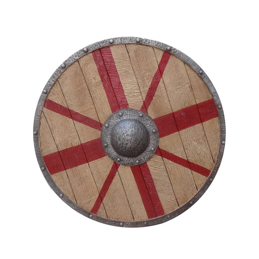 Viking Large Shield Over Sized Statue