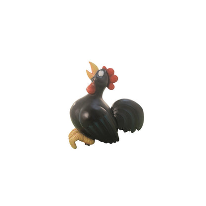 Comic Funny Rooster Life Size Statue