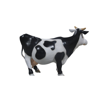 Comic Funny Cow Life Size Statue