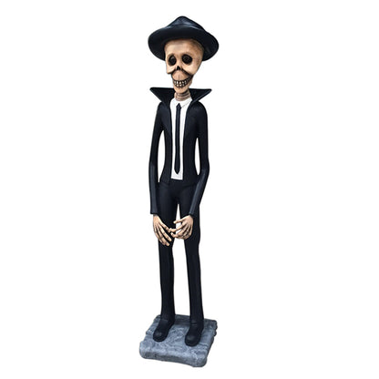 Skeleton Husband Life Size Statue