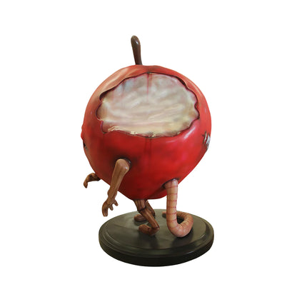 Zombie Apple Over Sized Fruit Statue - LM Treasures 