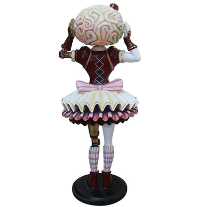 Steampunk Ragdoll Life Size Statue