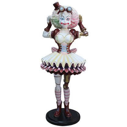 Steampunk Ragdoll Life Size Statue