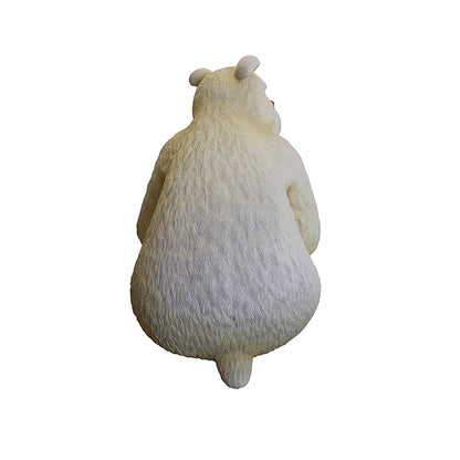 Comic Polar Bear Papa Life Size Statue