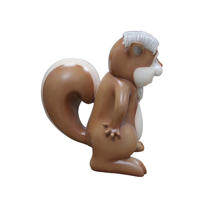 Comic Squirrel Life Size Statue