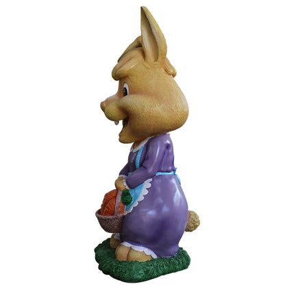 Comic Rabbit Mother Friskee Life Size Statue