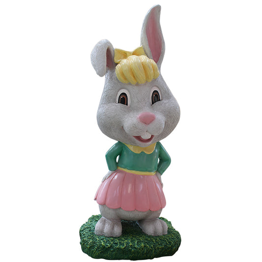 Comic Rabbit Daughter Flufee Life Size Statue